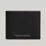 Tommy Hilfiger Men's Black Leather Wallet