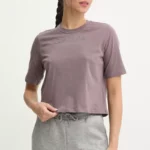 Calvin Klein Sport Women's Purple Cotton T-shirt