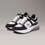 Calvin Klein Women's Black Leather Sneakers