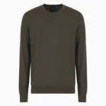 Armani Exchange Men's Wool Blend Round Neck Knitwear
