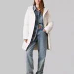 Calvin Klein Jeans Women’s Turtleneck Hooded Jacket