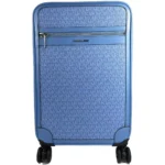 Michael Kors Travel Small Pacific Blue Rolling Carry-On Suitcase