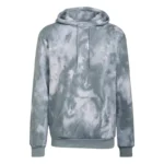 Adidas Men's Grey Hoodie Sweatshirt