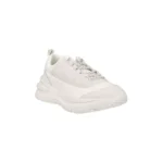 Calvin Klein Jeans Men’s White Leather Sneakers