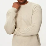 Calvin Klein Jeans Beige Knitwear